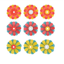Bird Feeder Flowers,Set Bird Hanging Feeding Replacement Parts Bird Feeder Supplies for Bird Feeder B