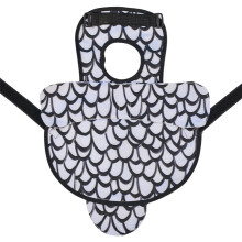 Chicken Wing Guard Hens Saddles Apron Poultry-White chicken