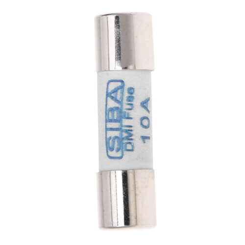 2X Multimeter 10 x 38mm 1000V 10A Cylinder Ceramic Fuse White 1