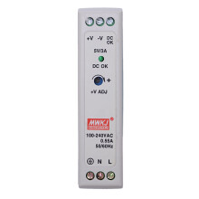 2X MDR-20 5V 20W Ac/ Fuente de Alimentación del Regulador de Voltaje del Conductor 110V 220V