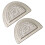 Cast Iron Sewing Weight Combining Aesthetics with-2pcs 1
