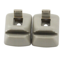 2Pcs Grey Sun Visor Retainer Clip YS4Z-5404132-AAA for Focus 2000-2004 Car Sunvisor Fixing Clips YS4Z5404132AAA