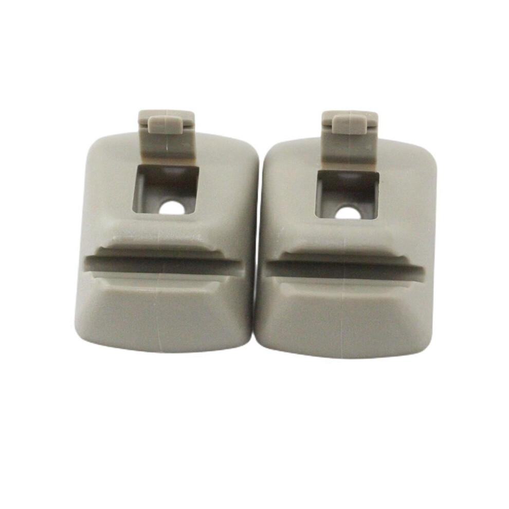 2Pcs Sun Visor Retainer Clip Ys4z-5404132-Aaa For Focus 2000-2004 Car Sunvisor Fixing Clips Ys4z5404132aaa Grey 6033193016262