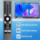 2X Replace RM-C3295 Voice Remote Control for  TV Remote Control 7