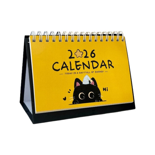 2026 monatlicher Tischkalender, Tagesplaner, Heimbüro,-A