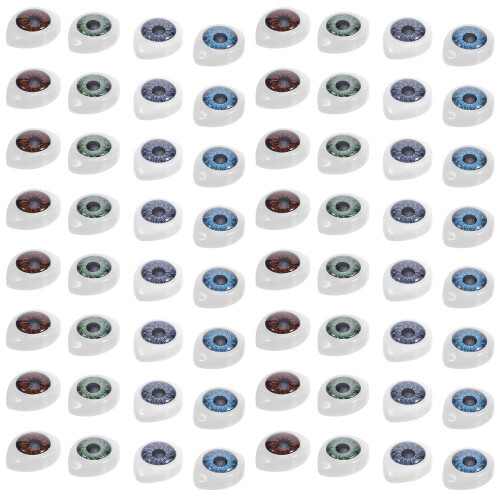 100Pièces Yeux Artisanaux Sécurisés En Pour DIY