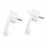 4pcs White Schuko Angled Plug Flat Schuko Flat Plug 250 V (16 A) Schuko Plug Flat Eu Plug 2