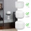 2X Wall Mount Hanger Built-in Cable Management Space Saving Bracket Wall Shelf for  Nest WiFi Wireless Router 4