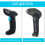 2X NETUM F20 Handheld Draht Ccd Barcode Scanner Tragbar 32Bit USB Kabel A4 Barcode Leser für Pos System 5