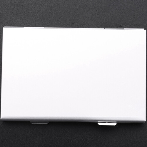 2X Aluminum Memory Card Case Box Holders for 24Pcs TF Micro- Card Color Random 2