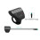 2X Electric Bicycle 36V48V LED G20 Meter Control Panel Display for Ebike 5 Pin Waterproof Plug Connector 3