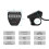 2X Electric Bicycle 36V48V LED G20 Meter Control Panel Display for Ebike 5 Pin Waterproof Plug Connector 5