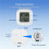 2X Tuya Zigbee Temperature and Humidity Sensor with LCD Digital Display APP Real- Monitoring Remote Control 6
