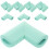 12Pièces Coins Protecteurs Mousse Pour Mobilier Vert Clair Résistant 1
