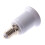 2X E14-E27 LED Light Lamp Screw Bulb Socket Adapter Converter 3