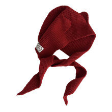 Verstellbarer Kinderschal, Mütze, Katzenohren-Design,-Rot