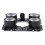 2pcs 4 Array IR LED Spot Light Infrared 4X IR LED Board for CCTV Cameras Night Vision (52mm Diameter) 2