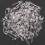 200 Pcs 5mm White LED Diode Lights  3V 20MA Bulb Lamps Electronics Components Light Emitting Diodes 6