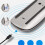 2X  Wireless Magic Mouse Silent Rechargeable Computer Mouse Slim Ergonomic PC Mice for  (White) 7