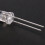 200 Pcs 5mm White LED Diode Lights  3V 20MA Bulb Lamps Electronics Components Light Emitting Diodes 7