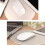 2X  Wireless Magic Mouse Silent Rechargeable Computer Mouse Slim Ergonomic PC Mice for  (White) 9