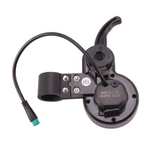 2X LCD-LH100 24V/36V/48V/60V 5 Pins Electric Bike Display Thumb Throttle Speedometer Control Panel for Electric Scooter
