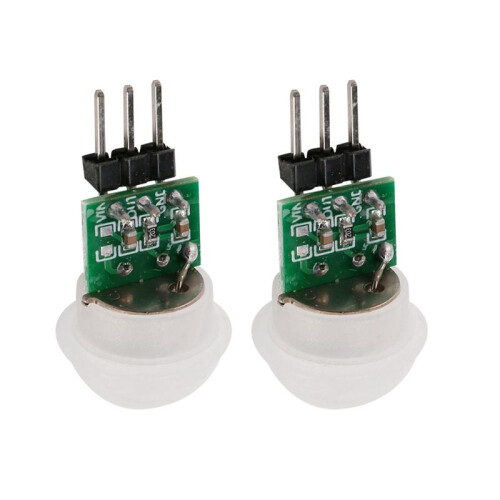 50Pcs AM312  Human Sensor Module IR Pyroelectric Infrared PIR Motion Sensor Detector Modules  2.7V to 12V 2