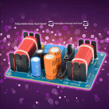 2X 150W Haut-Parleur Aigus Alto Basse Diviseur de FréQuence Audio Filtre Croisé à 3 Voies
