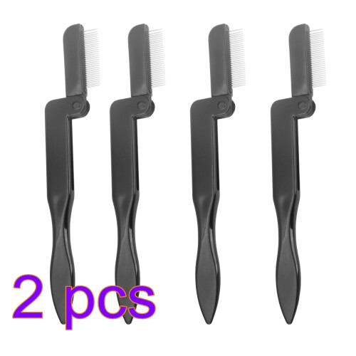 Peignes Sourcils Pliables Tête Métallique Résistante