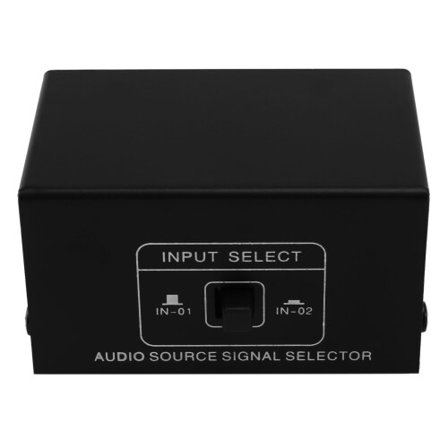 2X 2 in 1 Out or 1 in 2 Out Audio Source Signal Selector, Switcher, Speaker, Audio Source, Switcher, RCA Interface