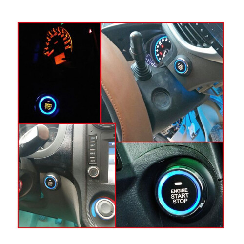 Car Mobilephone Remote Control Engine Start One Button Start Stop Autostart Keyless Entry System Central Locking 1