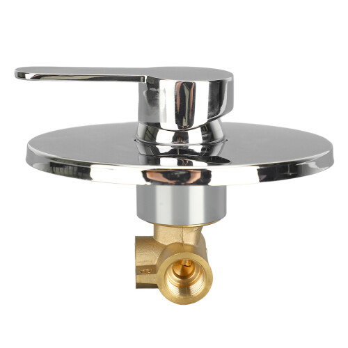 All Copper Concealed 3-Way Shower Handle Valve, 1/2 Inch Interface