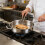 High execution 3 Layer Metal Frying Pan Suitable For Gas And-B 5