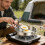 High execution 3 Layer Metal Frying Pan Suitable For Gas And-B 7