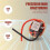 2X Driver Board Module XHP70 6V LED 5A Constant Current Driver Board 22mm Input Voltage 6-12.6V Flashlight Accessories 3