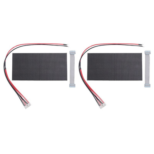 4Pcs P4 LED Screen Panel Module 256x128mm 64x32 Pixels 1/16 Scan Indoor SMD RGB Full Color P4 LED Display Panel Module 2