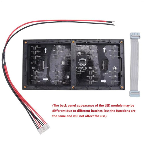 4Pcs P4 LED Screen Panel Module 256x128mm 64x32 Pixels 1/16 Scan Indoor SMD RGB Full Color P4 LED Display Panel Module 2