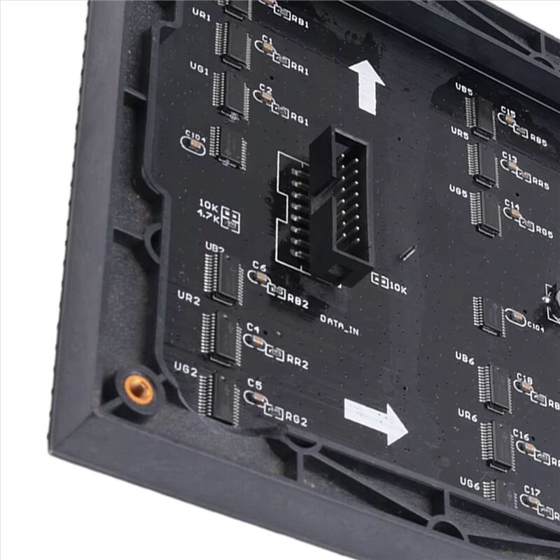 Large Led Screen By Module 4Pcs P4 LED Screen Panel Module 256x128mm 64x32 Pixels 1/16 Scan Indoor ...