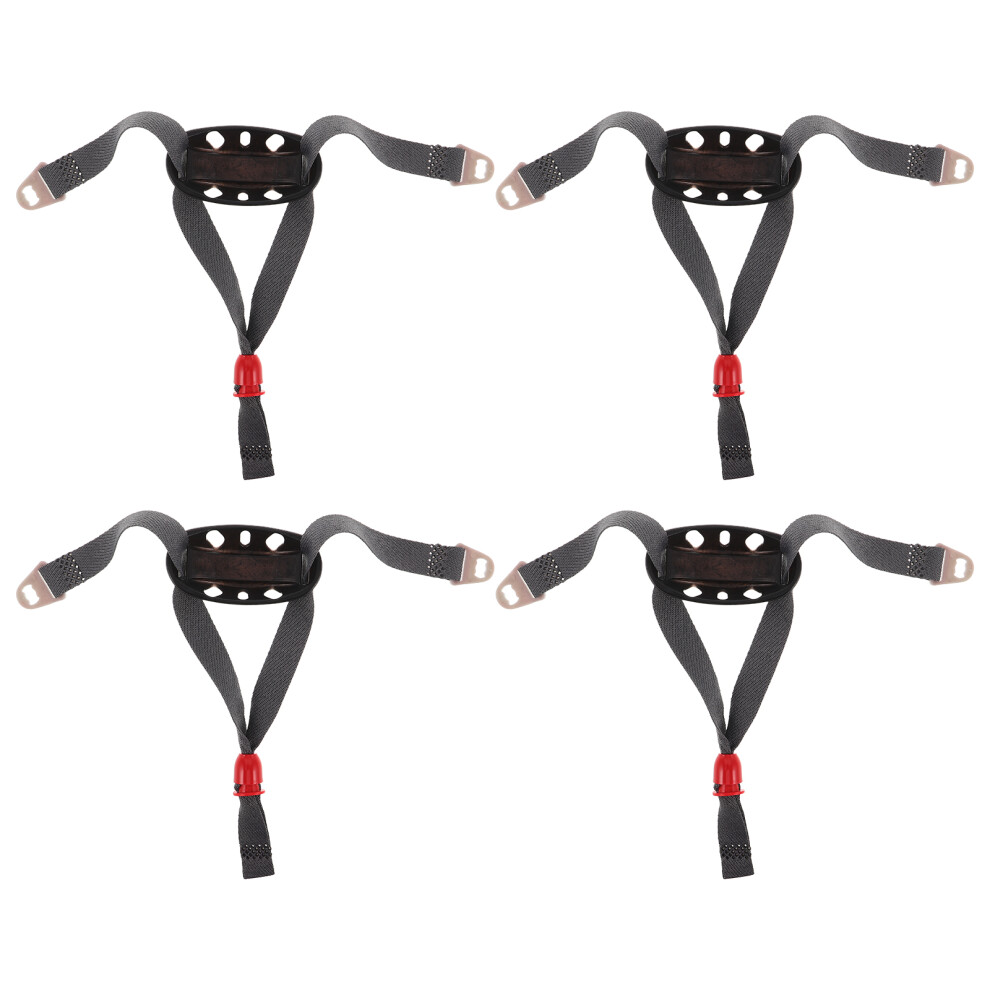 4Pcs Durable Polyester Hard Hat Straps With Chin Cup For Worker Safety 3672990458511