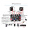 VU Meter Driver Board Backlight DB Amplifier Chassis Adjust VU Meter Driver Panel AC  12V-18V with 2pcs VU Meter 3