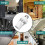 4PC E27 Motion Sensor Light  100-240V Motion Detector Base Lamp Holder with Light Control   Bulb Socket 3