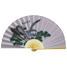 Oversized Traditional Chinese Decorative Wall Fan Elegant-8