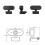 2X Webcam 1080P avec Microphone Webcam HD CaméRa USB pour PC Portable, Zoom, Skype, Facetime, Windows, Linux 8
