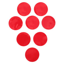 8Pcs Auto Rain Sensing Adhesive Pad Silicone Cushion for Vehicle Use