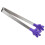 2Pcs Multi-Function Purple Ice Cube and Sugar Cube Tong Tool 1