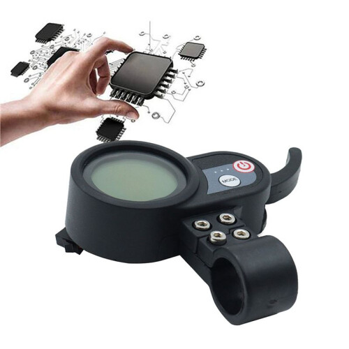 2X 36V-60V LCD Display Dashboard E Scooter E Bike Meter Electric Scooter Accelerator Accessories for JP