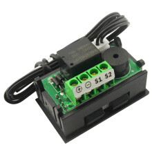 2X W2809 12V AC110-220V Probe Digital Temperature Control LED Display Thermostat with Heat/Cooling Control