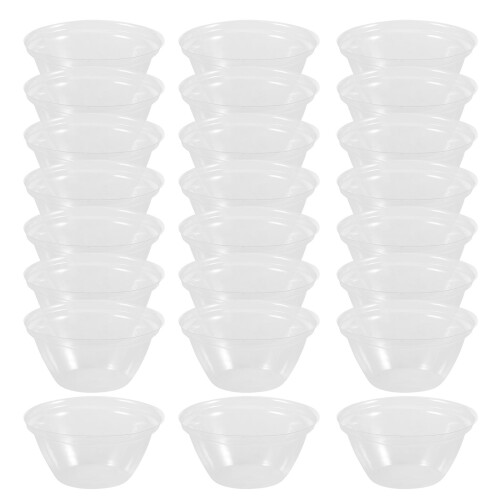 100 Pcs Clear Covers Plant Pot Protective Transparent