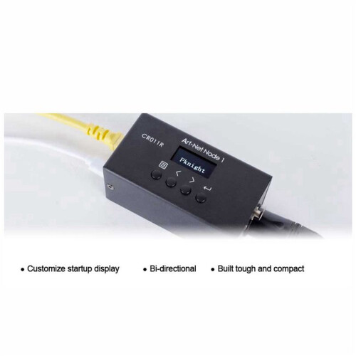 2X Contrôleur D'Éclairage Ethernet DMX Bidirectionnel ArtNet Interface 1 Univers 1