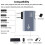 6Pcs OTG Adapter for Fire TV Stick 90 Degree Left/Right Angle Micro-USB to USB OTG Adapter for Android Phone Tablet 1
